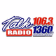 Logo de Talk Radio 106.3/1360 - K292HK