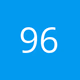 Logo de 96 ROCK - WFTK